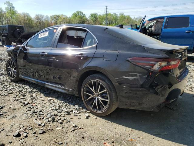 Thumbnail: 4T1T11AK2MU568115 TOYOTA CAMRY 2021 BLACK SE VIN: