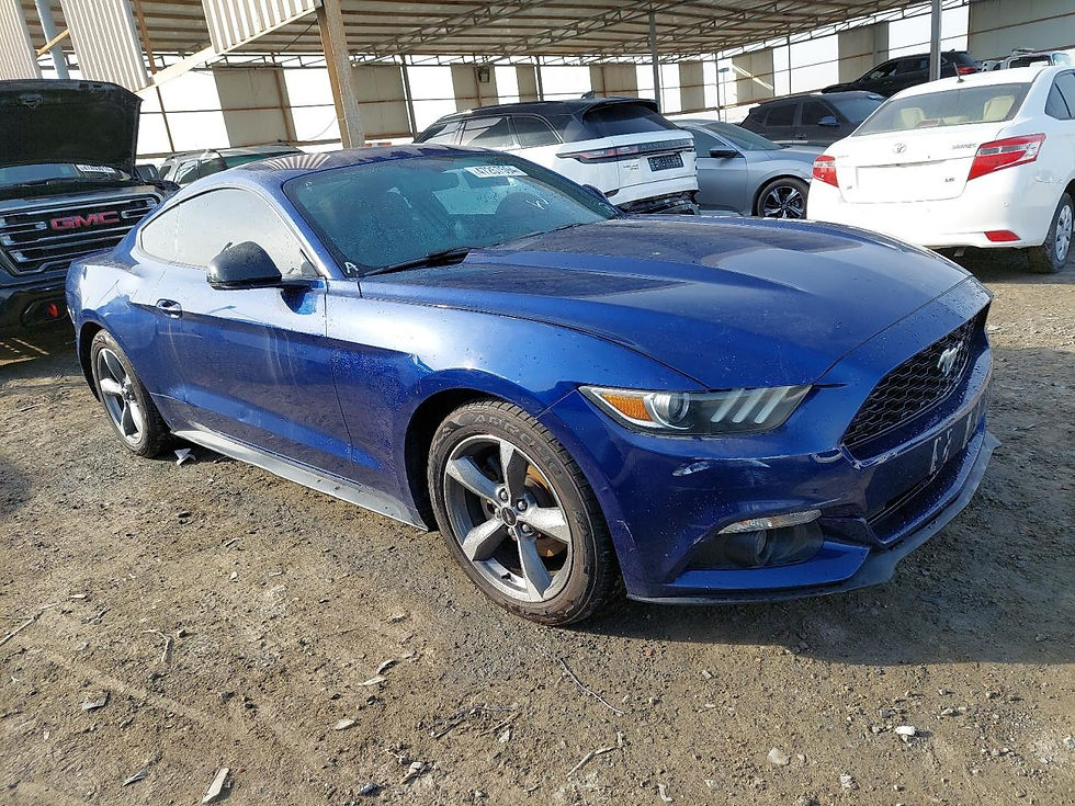 Thumbnail: 1FA6P8AM0G5234986 FORD MUSTANG 2016 BLUE VIN:Water/flood