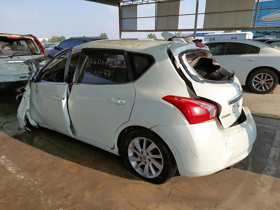 Thumbnail: MNTBC2C98E6000461 NISSAN TIIDA 2014 WHITE VIN: