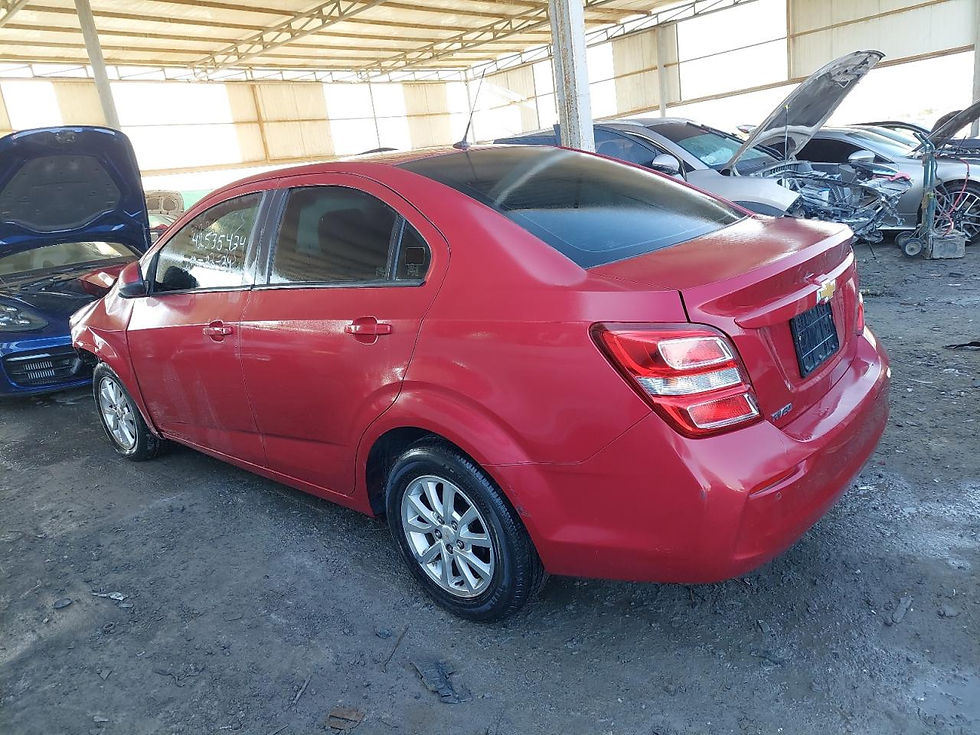 Thumbnail: KL1JJ5CEXHB082798 CHEVROLET AVEO 2017 RED VIN: