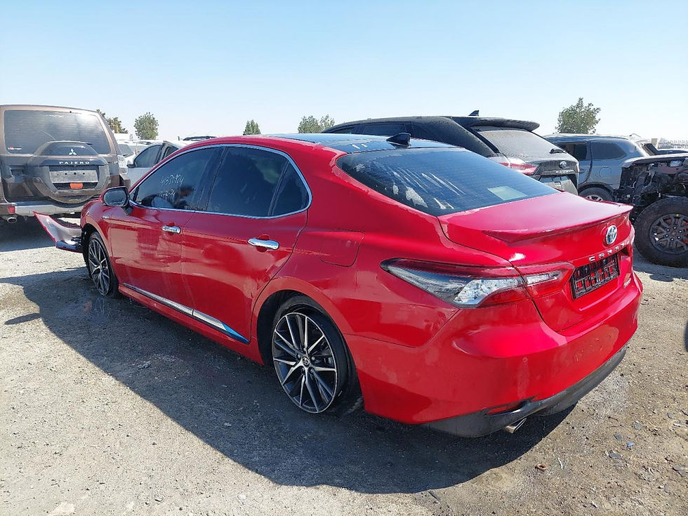 Thumbnail: JTNB24HK3M3091572 TOYOTA CAMRY 2021 RED VIN: