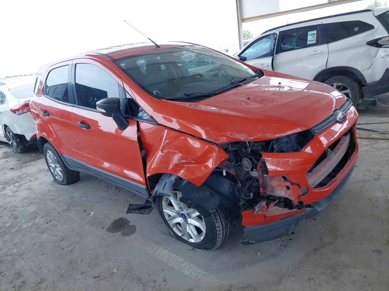 MAJTK1BA5GAB51948 FORD ECOSPORT 2016 ORANGE VIN: