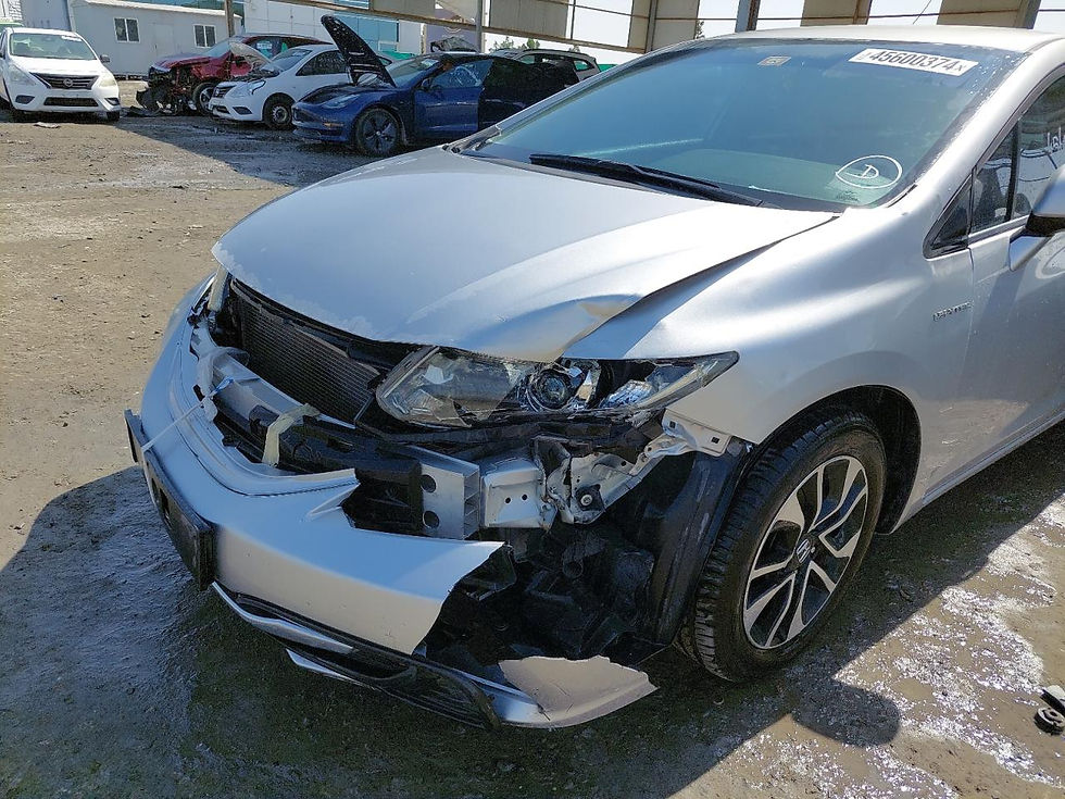 Thumbnail: 19XFB2646DE903633 HONDA CIVIC 2013 SILVER VIN: