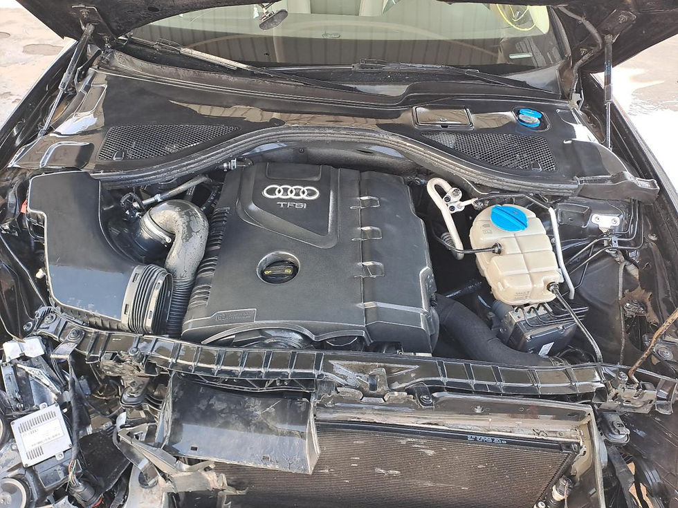 Thumbnail: WAUAFCFC0FN008632 AUDI A6 2015 BLACK VIN: