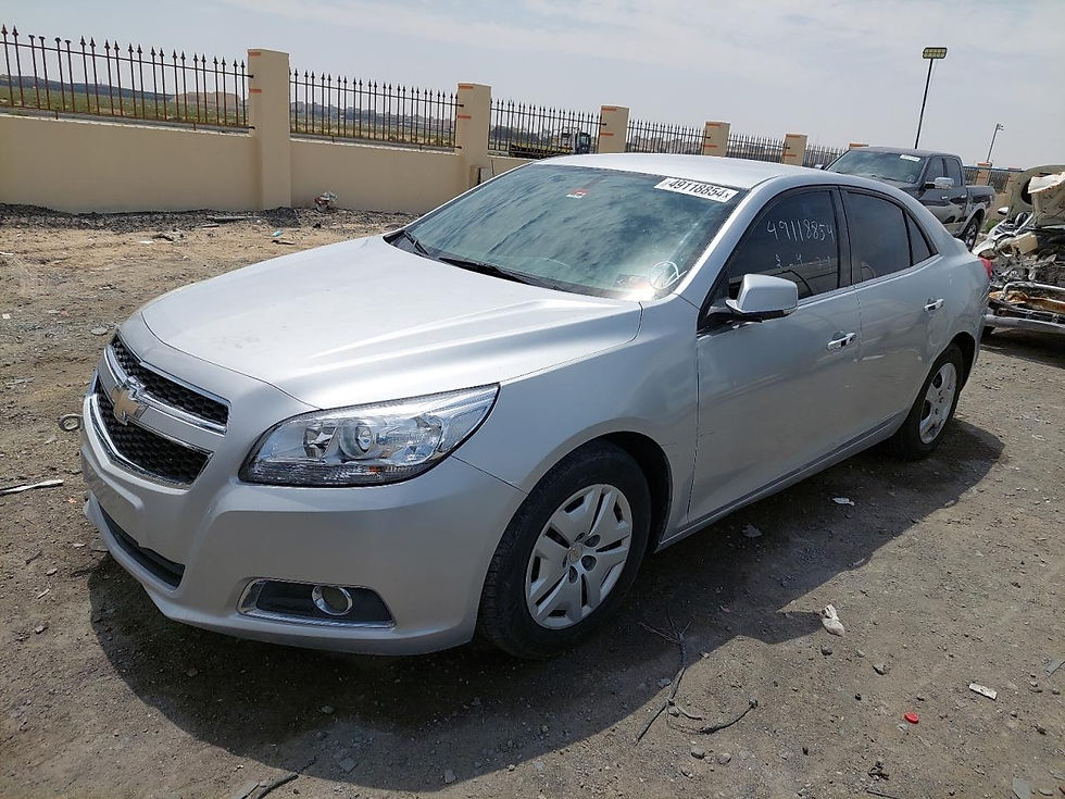 Thumbnail: KL1GD5CUXDB000085 CHEVROLET MALIBU 2013 SILVER VIN:Water/flood