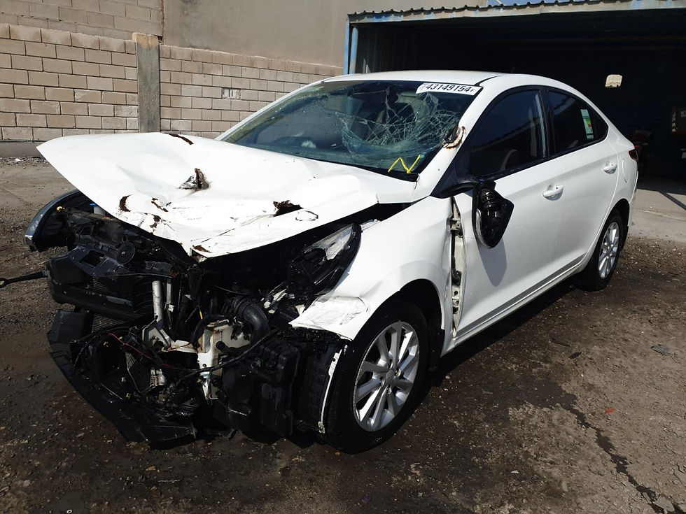 Thumbnail: MALC741C7KM137826 HYUNDAI ACCENT 2019 WHITE VIN: