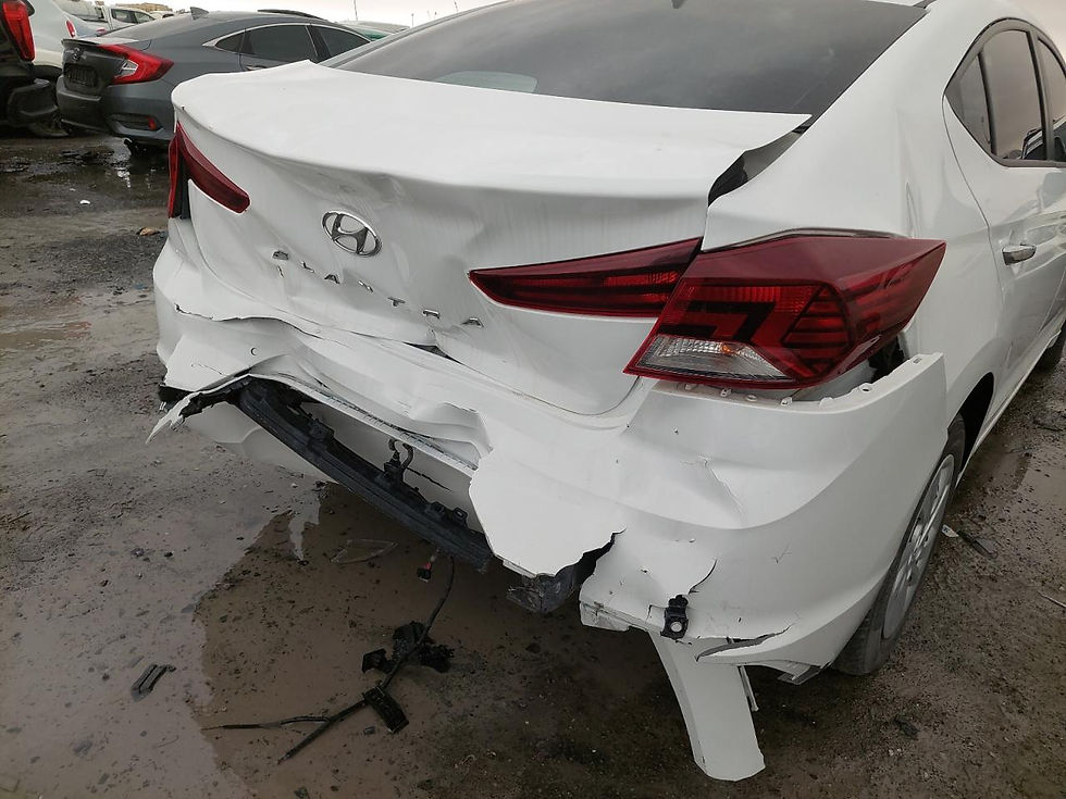 Thumbnail: KMHD741C8LU973617 HYUNDAI ELANTRA 2020 WHITE VIN: