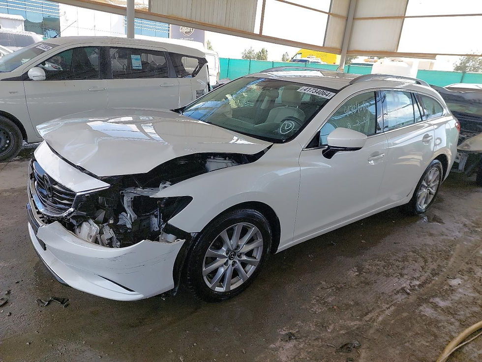 Thumbnail: JM7GL4W78H1111361  MAZDA 6 2017 WHITE VIN: JM7GL4W78H1111361
