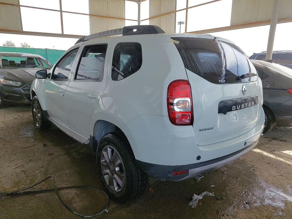Thumbnail: VF1HSRCH2GA553982 RENAULT DUSTER 2016 WHITE VIN:Water/flood