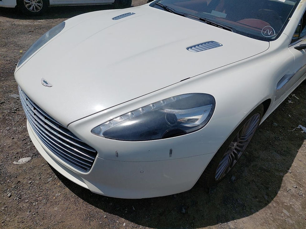 Thumbnail: SCFHMDDS5HGF05615 ASTON MARTIN RAPIDE 2017 WHITE Water/flood