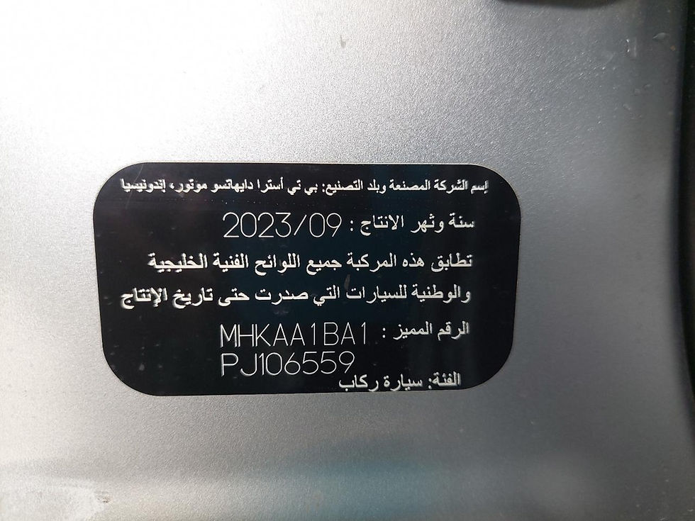 Thumbnail: MHKAA1BA1PJ106559 TOYOTA RAIZE 2023 TWO TONE VIN: