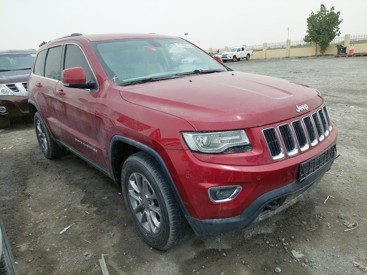 1C4RJFAGXFC601586 JEEP GRAND CHER 2015 RED Water/flood