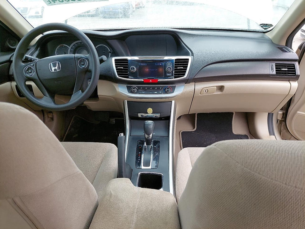 Thumbnail: 1HGCR2637DA617428 HONDA ACCORD 2013 GOLD VIN:Water/flood