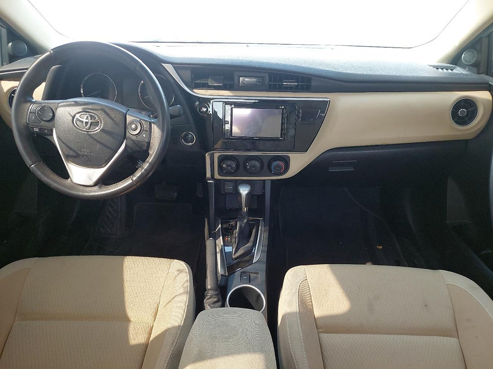 Thumbnail: RKLBL9HE7K5265589 TOYOTA COROLLA 2019 SILVER VIN: