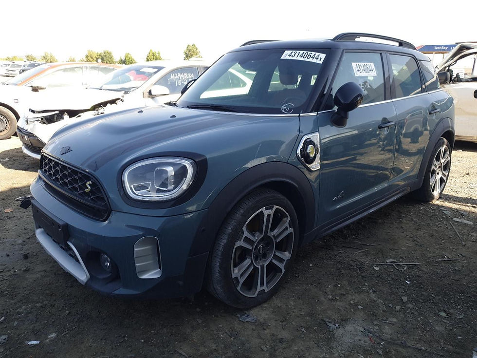 Thumbnail: WMW21BS0XN3N36858 MINI COUNTRYMAN 2022 TWO TONE VIN: Water/flood