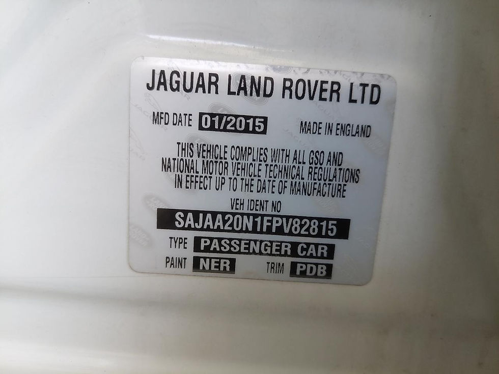 Thumbnail: SAJAA20N1FPV82815 JAGUAR XJ 2015 WHITE VIN: