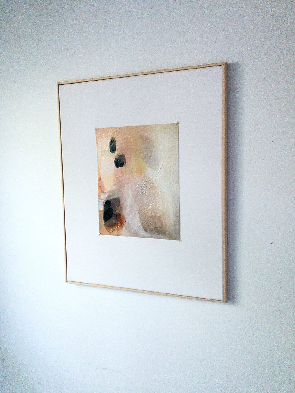 Thumbnail: "Shout To The Silver Of The Moon" Medium oil painting