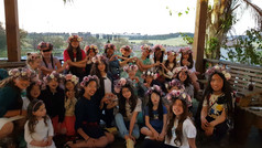 סדנת שזירת פרחים לבת מצווה