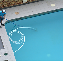 Cleaning a Swimming Pool