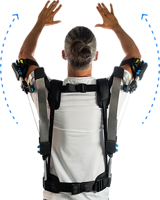 Skelex 360 exoskeleton used overhead