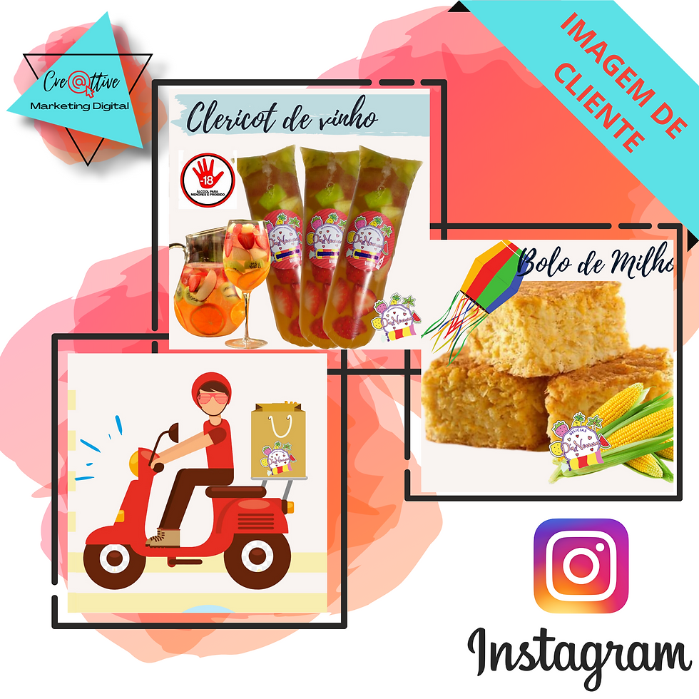 Miniatura: Combo 10 posts personalizados feed instagram