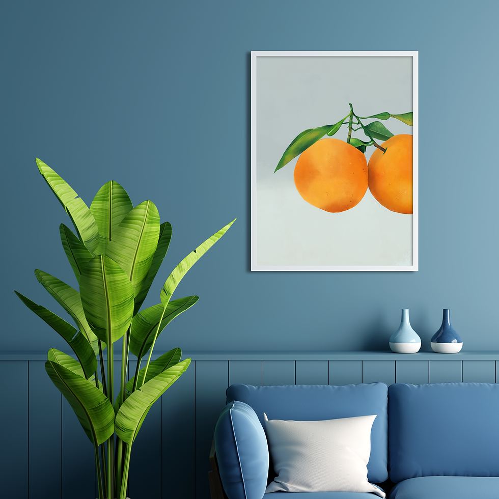 Framed Art Print #001