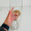 Thumbnail: Set of 3 - Clear Cylinder Glasses for wedding centerpieces, home office decor