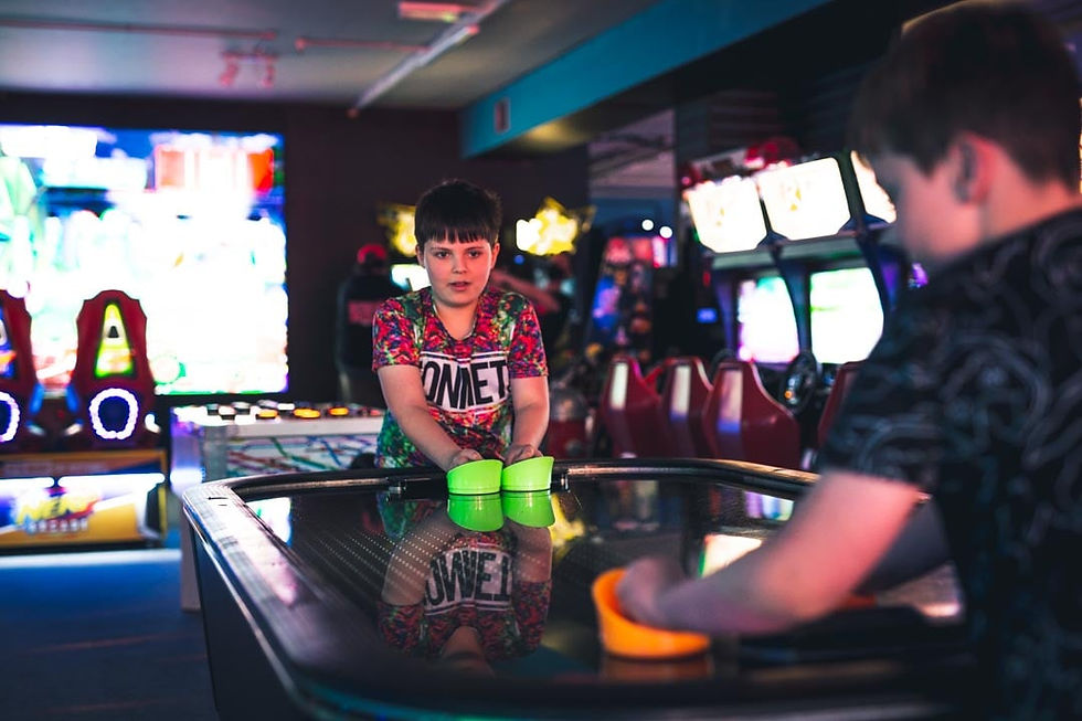 Air Hockey at High Score Southampton