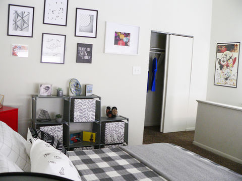 UD Student housing bedroom