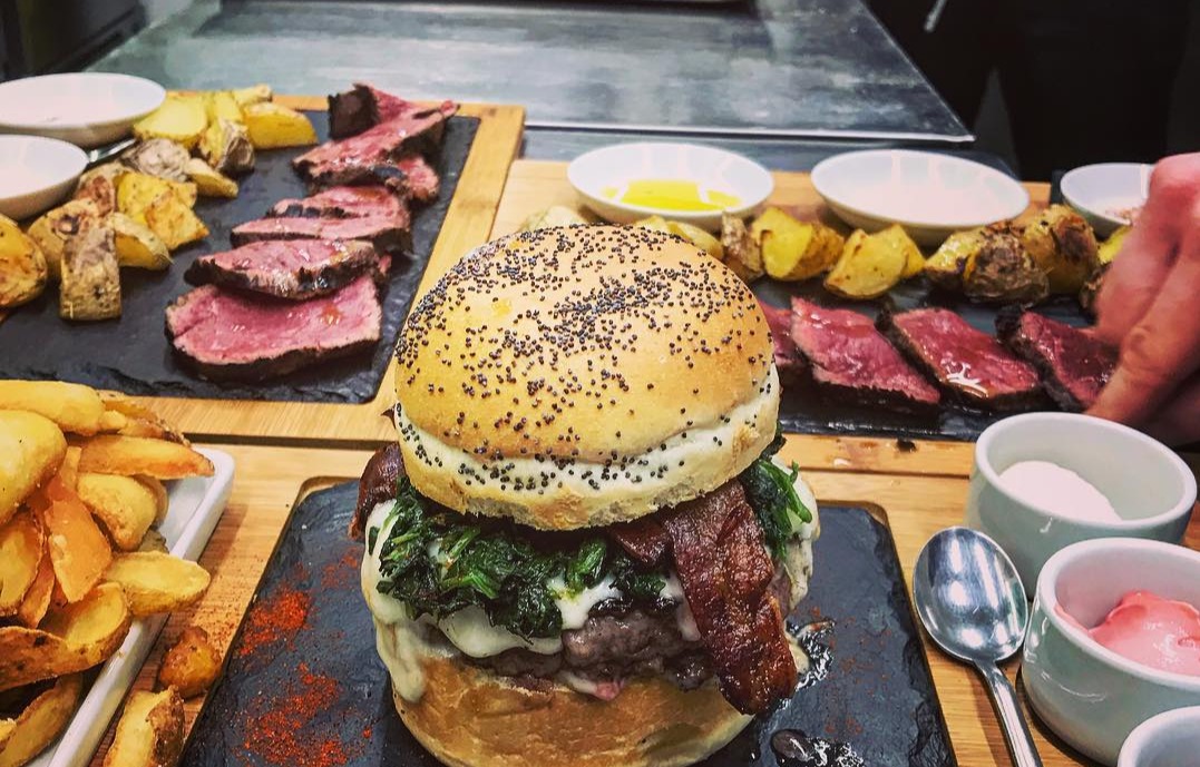 Arranged Food and Objects