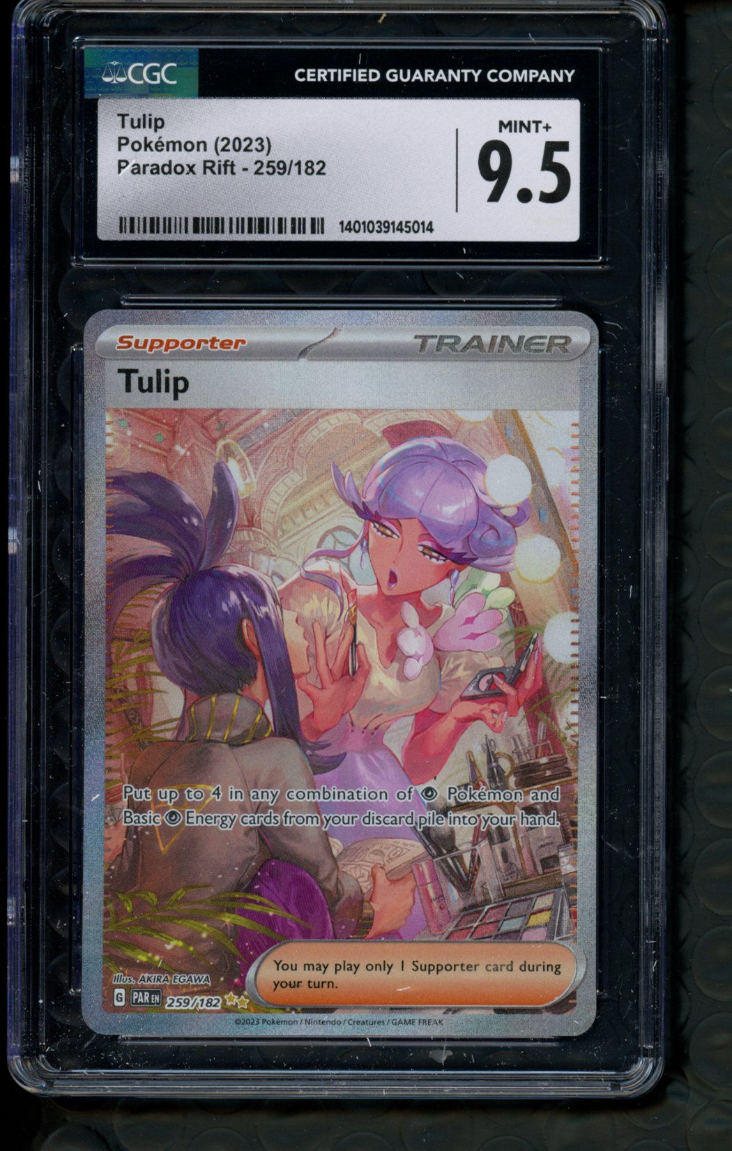 Tulip SIR paradox Rift 259/182- CGC 9.5