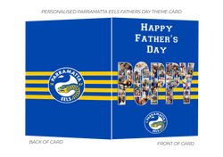 Parramatta Eels Poppy Theme Card