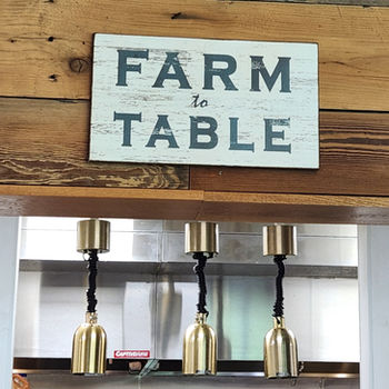 Farm to Table Sign