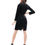 Thumbnail: Stuart Velvet Long Sleeve Little Black Dress