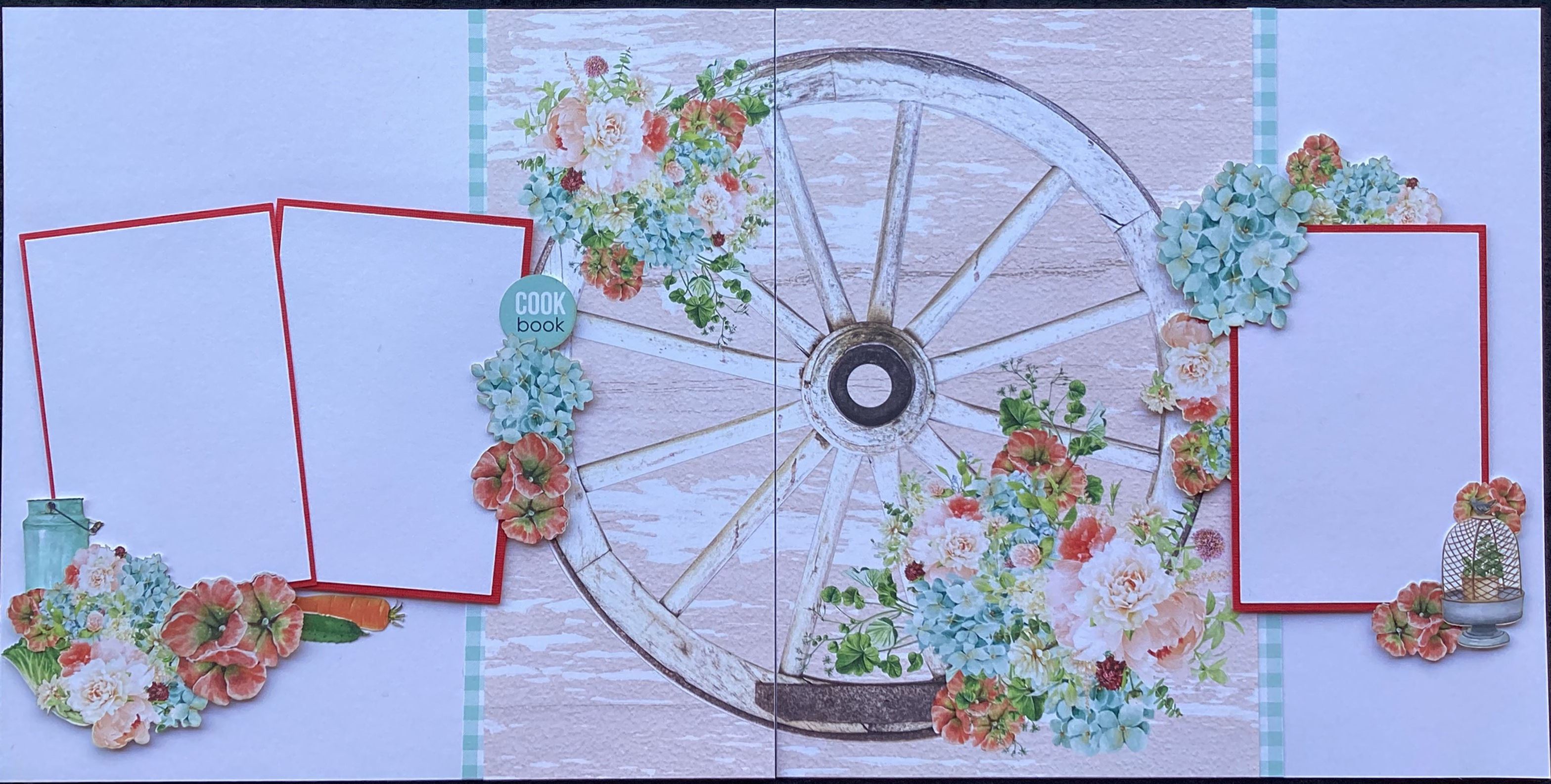 Scrapbook Kit - Wagon Wheel