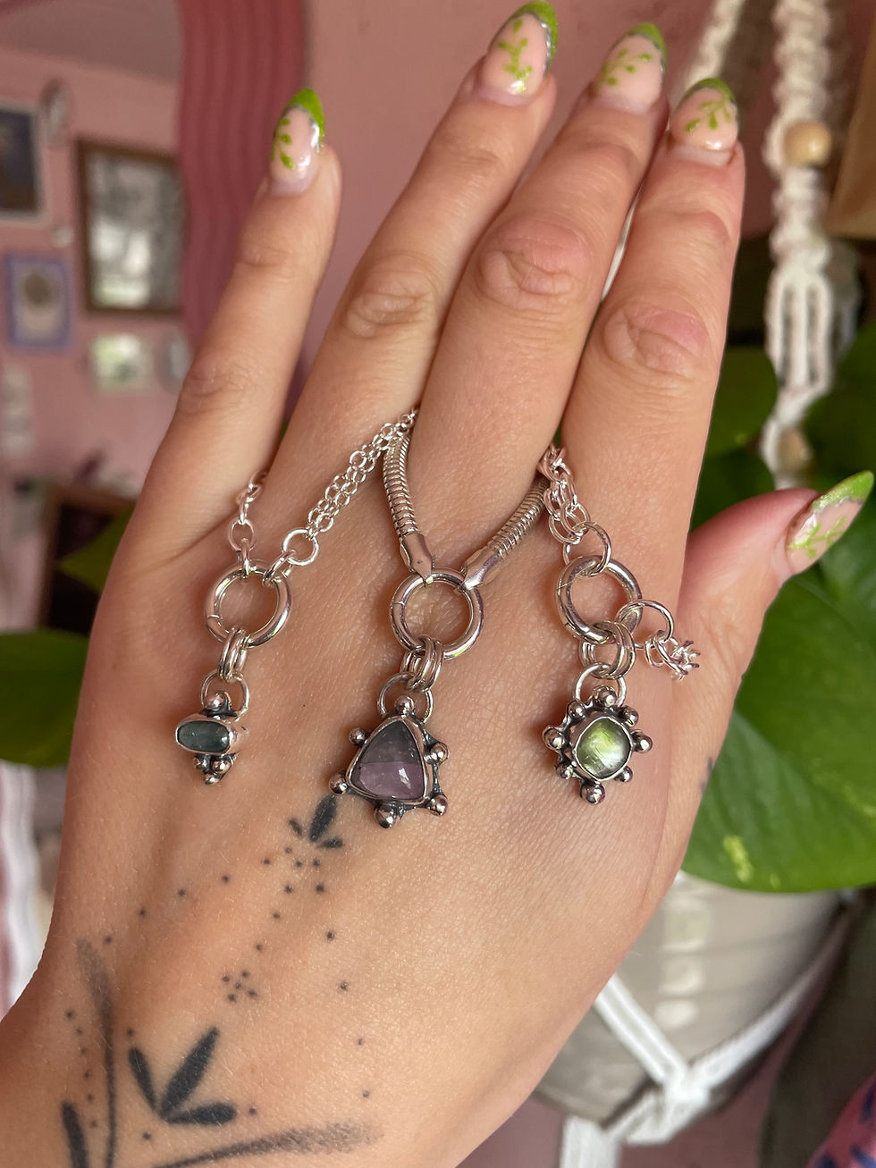 Thumbnail: Green Tourmaline Charm