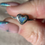 Thumbnail: Opal Doublet Heart Ring 