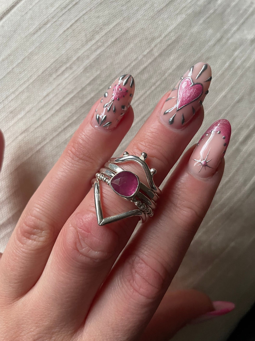 Thumbnail: MTO Stacker Ring Add Ons
