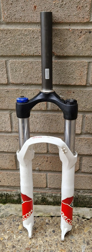 26 Inch Mountain Bike Fork RockShox Recon Silver TK Fork - 26