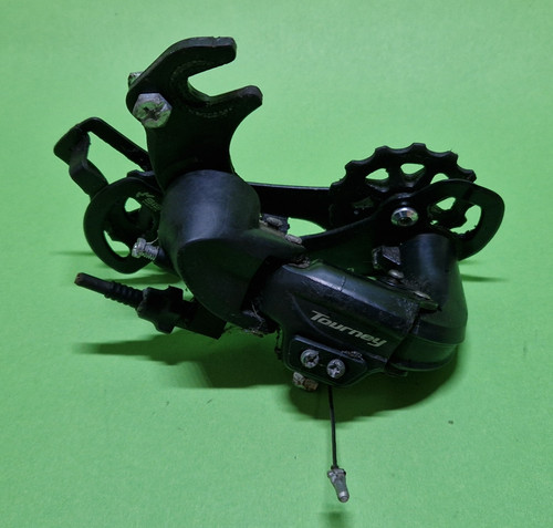 adjusting shimano tourney rear derailleur