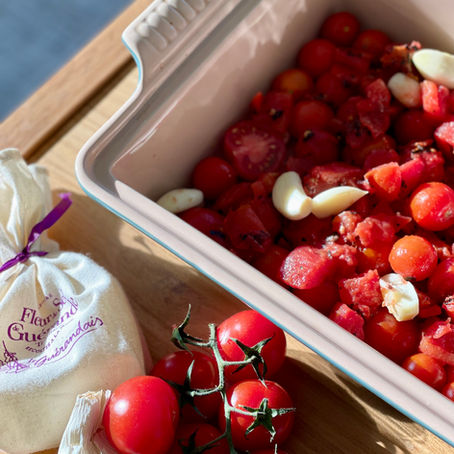 Roasted Tomato & Garlic White Beans