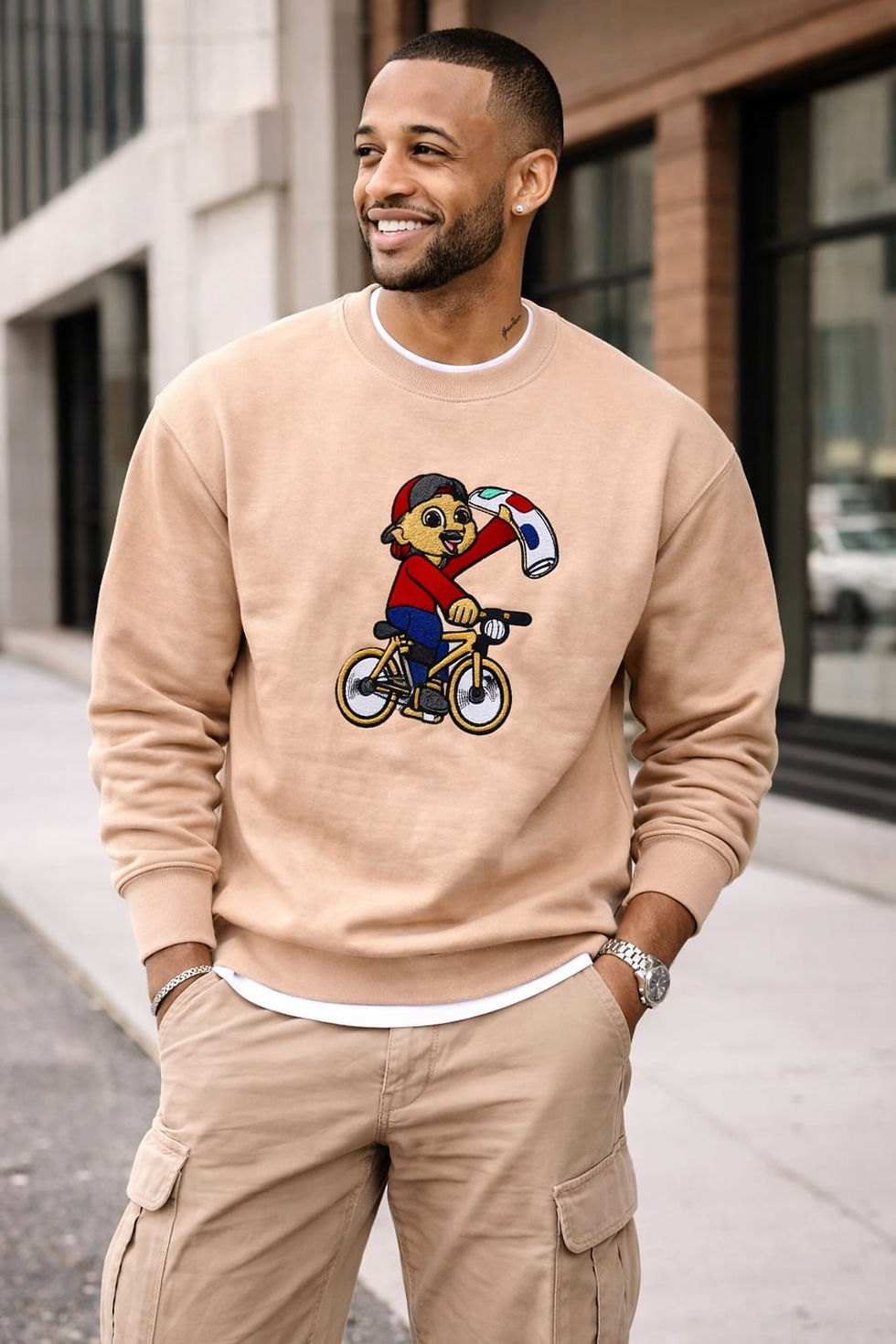Thumbnail: PaperBoy Chenille Chrewneck