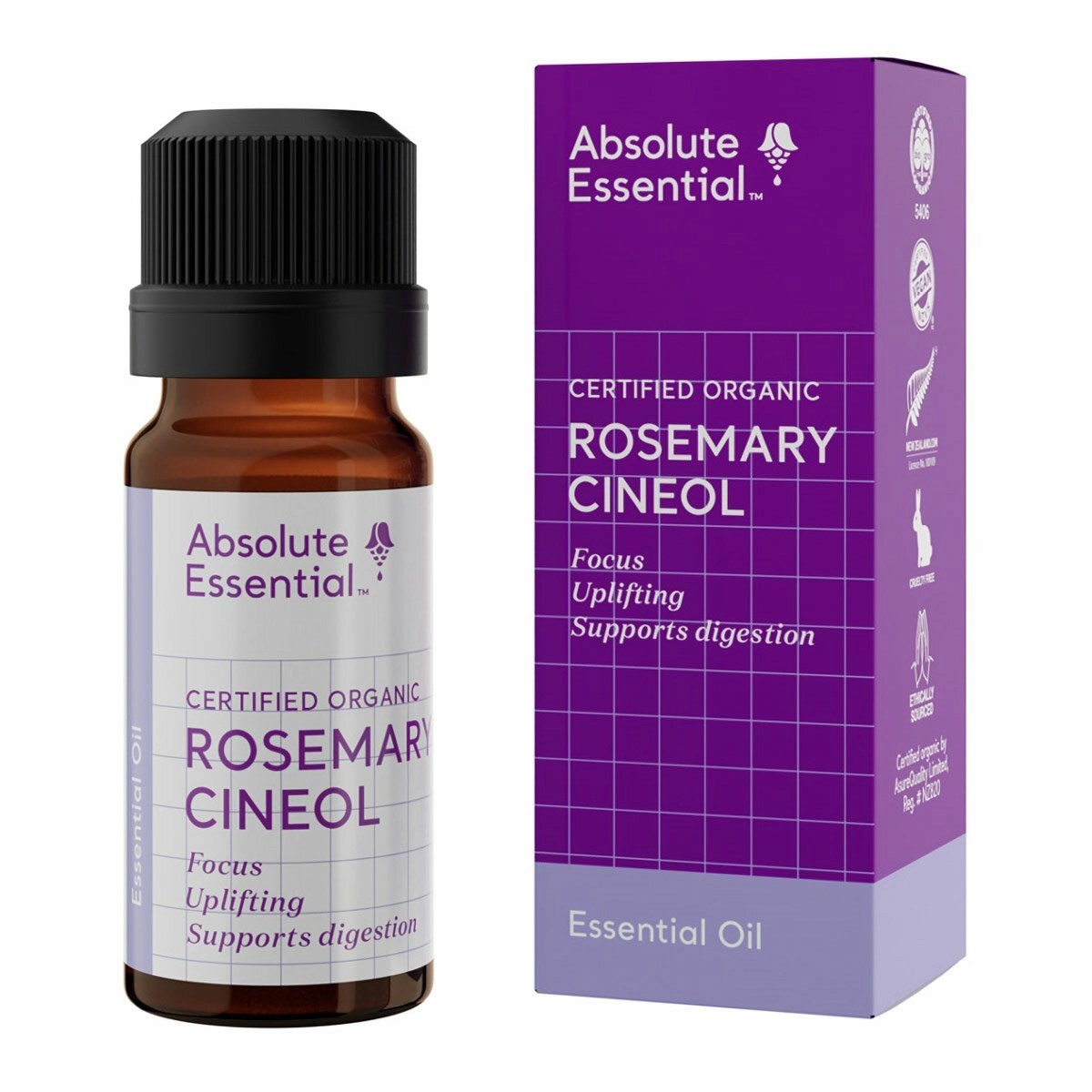 Rosemary Cineol Distilled Essential oil 10 ml