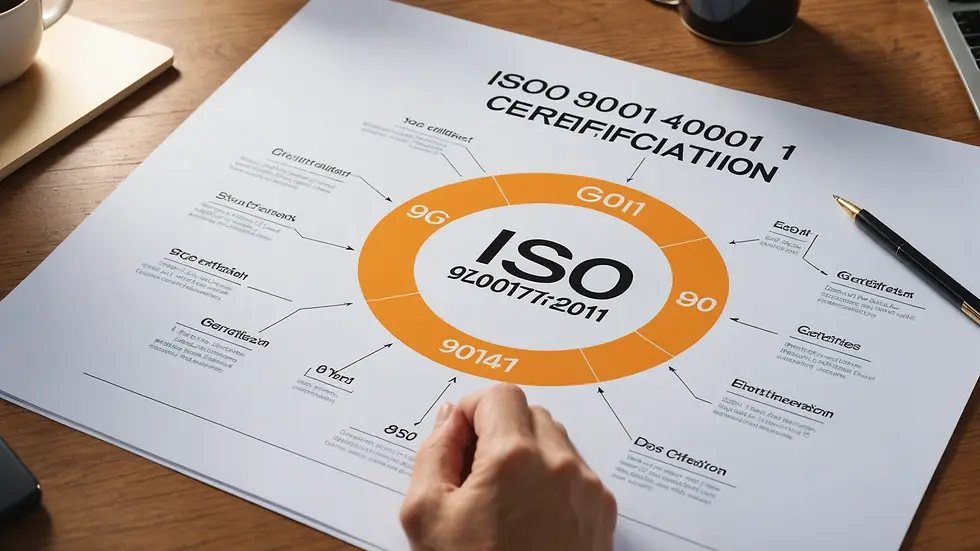 ISO 9001 Certification Diagram