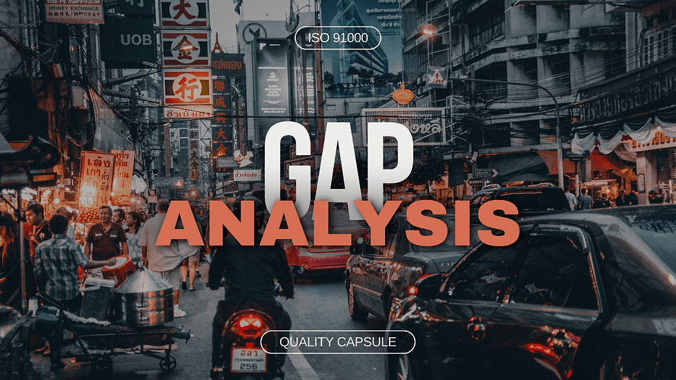 How to Do a Gap Analysis for ISO 9001
