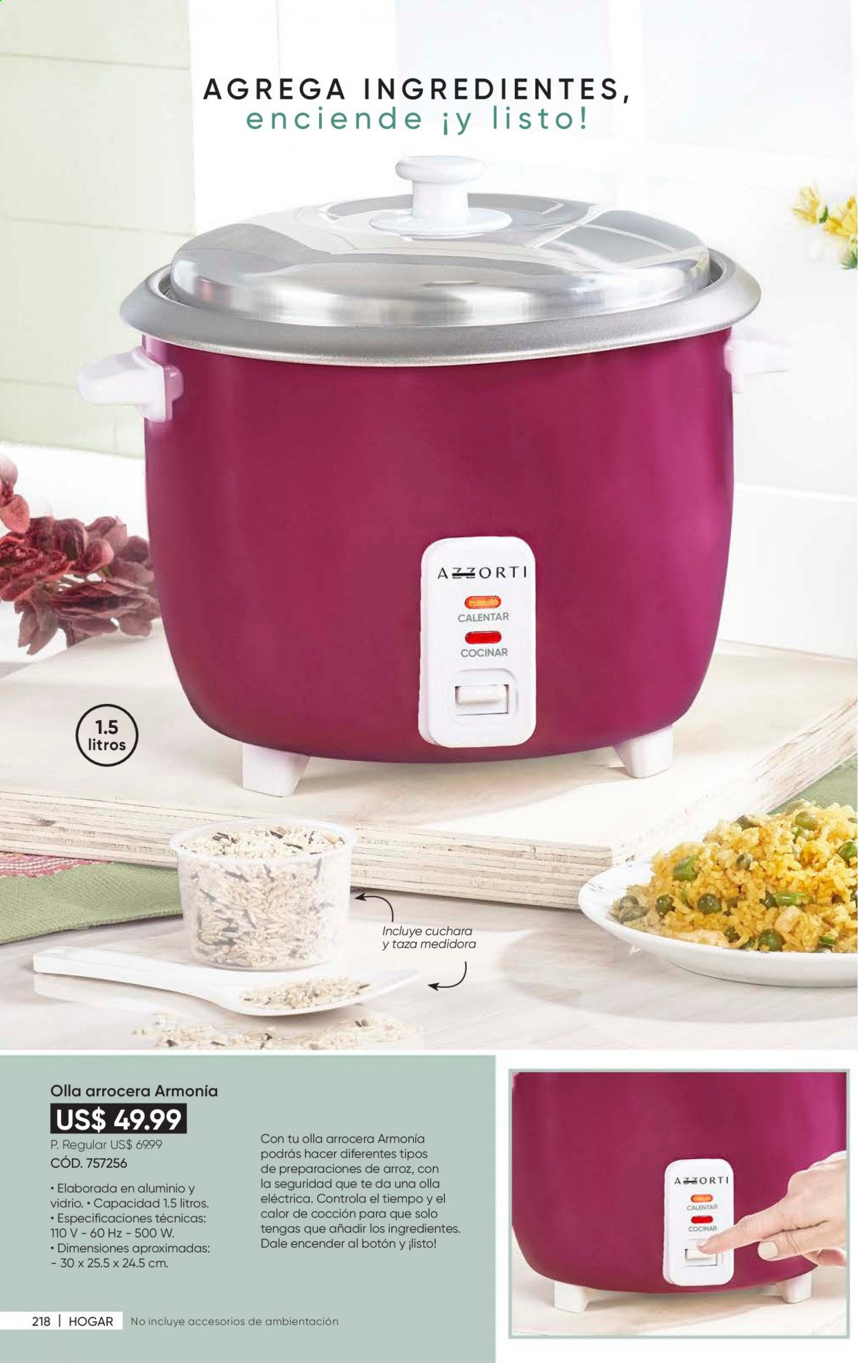 Olla Arrocera Azzorti