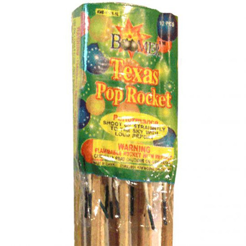 Boomer - Texas Pop Rocket | Blast Zone Fireworks