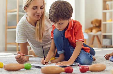 garde d'enfants de plus de trois ans