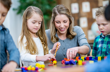 garde d'enfants de plus de trois ans
