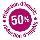 50% crédit d'impôt immédiat